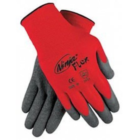 MCR SAFETY Ninja Flex Latex Coated Palm Gloves N9680S